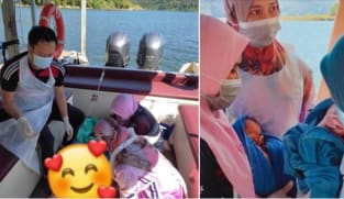 Bayi kembar Orang Asli selamat dilahirkan dalam bot ambulans