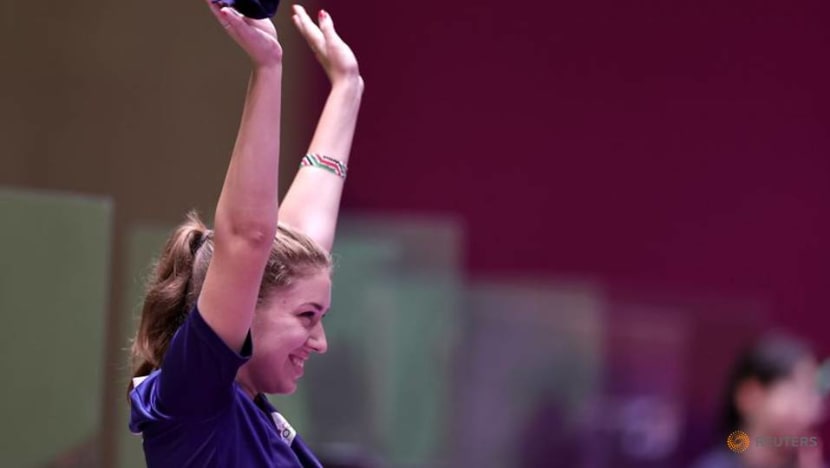 Olympics-Shooting-Russian Batsarashkina wins women's 25m pistol gold Olympics-Shooting-Russian Batsarashkina wins women's 25m pistol gold