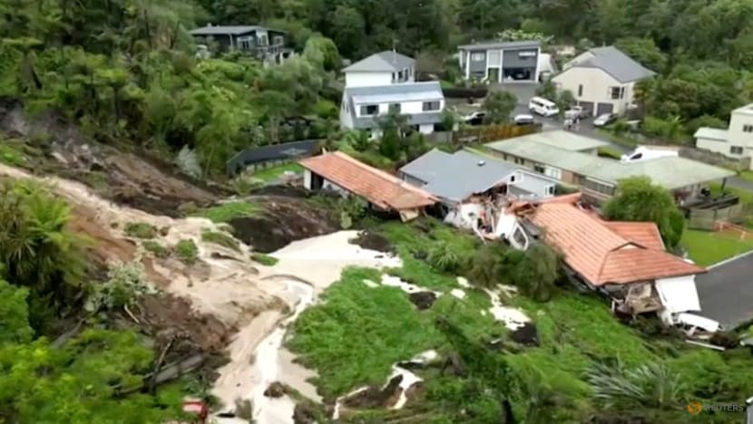New Zealand's Auckland hit by more rain as roads and homes flooded New Zealand's Auckland hit by more rain as roads and homes flooded
