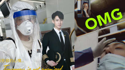 Wu Chun Goes All Out To Stay Safe On Flight To China; Video Calls Daughter During COVID-19 Swab Test