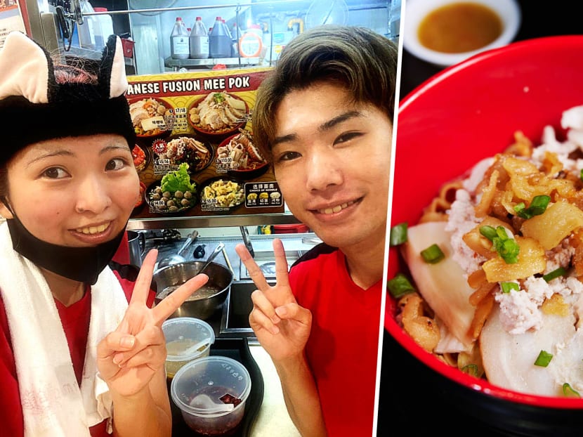 25-year-old daughter of popular Japanese mee pok hawker back to helm stall after 5-year break