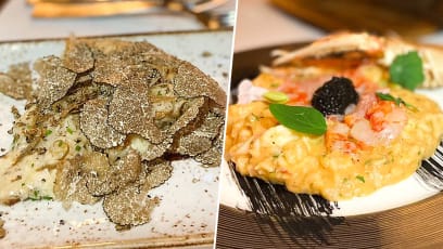 Good Value Truffle ‘Pizza’ & Lobster Risotto On Basilico’s Anniversary Menu