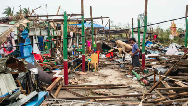 热带气旋摩卡吹袭缅甸 死亡人数增至81人