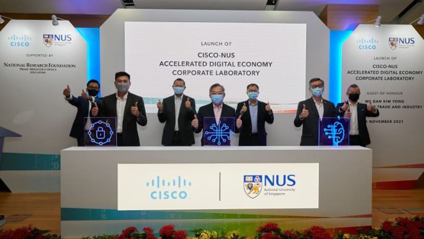NUS, Cisco lancar makmal $54 juta sokong transformasi industri, pendigitalan