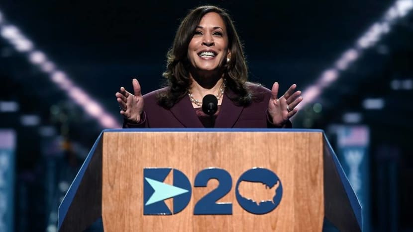 Kamala Harris, making history as VP pick, condemns Trump's leadership 'failure' Kamala Harris, making history as VP pick, condemns Trump's leadership 'failure'