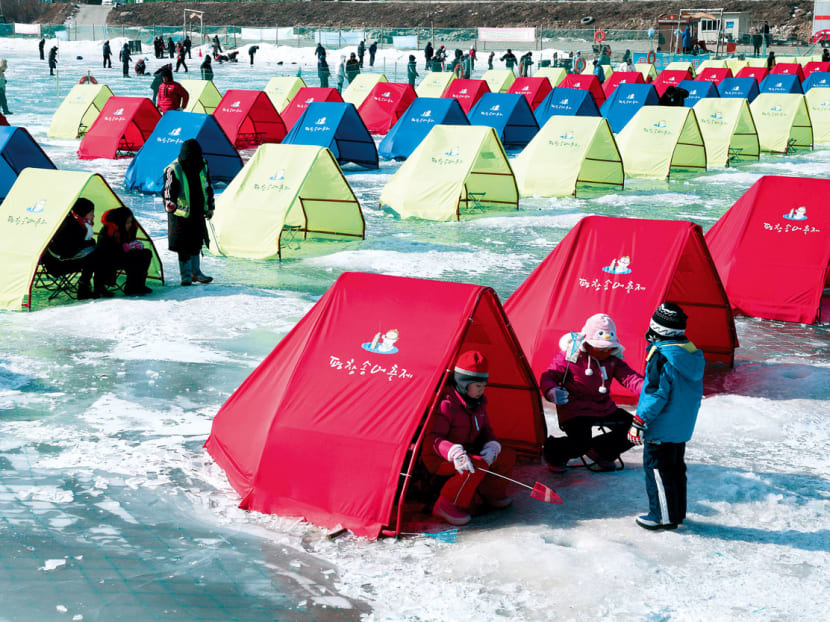 What makes a South Korean winter holiday unique