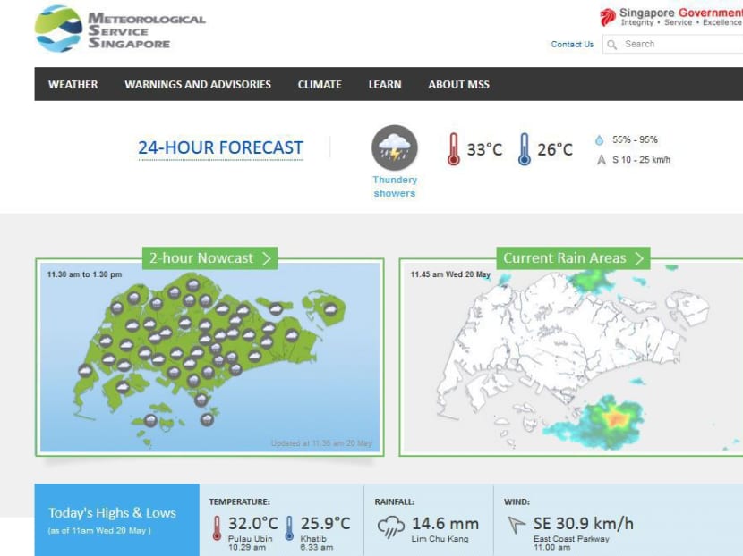 Gallery: New weather website offers real-time report by location