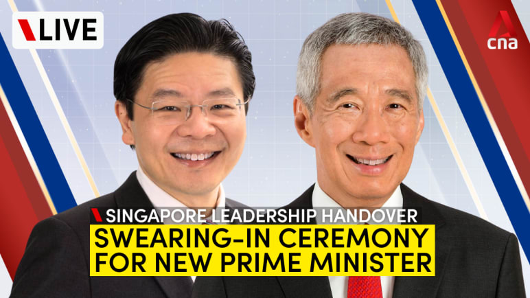 Live: Lawrence Wong to be sworn in as Singapore's Prime Minister