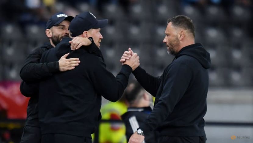 Football:
Ekkelenkamp shines in Hertha debut to earn comeback win over Fuerth Football:
Ekkelenkamp shines in Hertha debut to earn comeback win over Fuerth