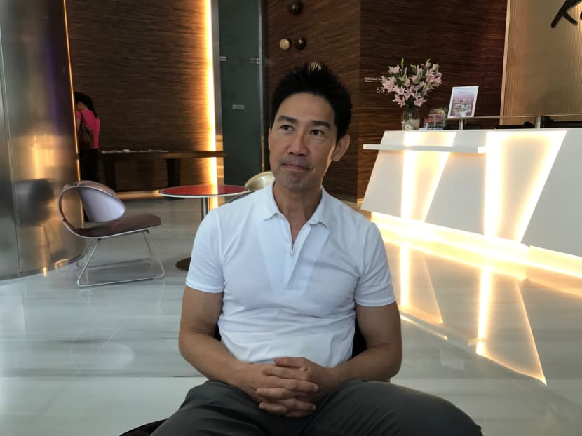 Edmund Chen at Klapstar Boutique Hotel. Chen had hosted a "sharing session" to allow others who have lodged police reports against an alleged scammer to speak out. Photo: Sonia Yeo