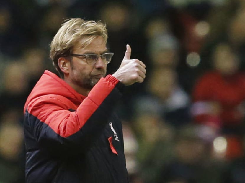 Liverpool manager Juergen Klopp. PHOTO: REUTERS