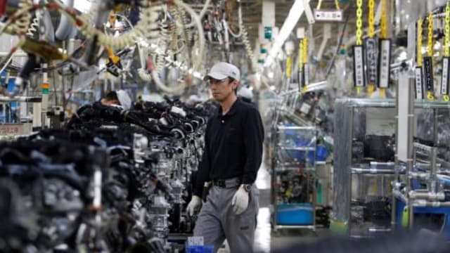 日本制造业创21个月来最缓慢增长步伐