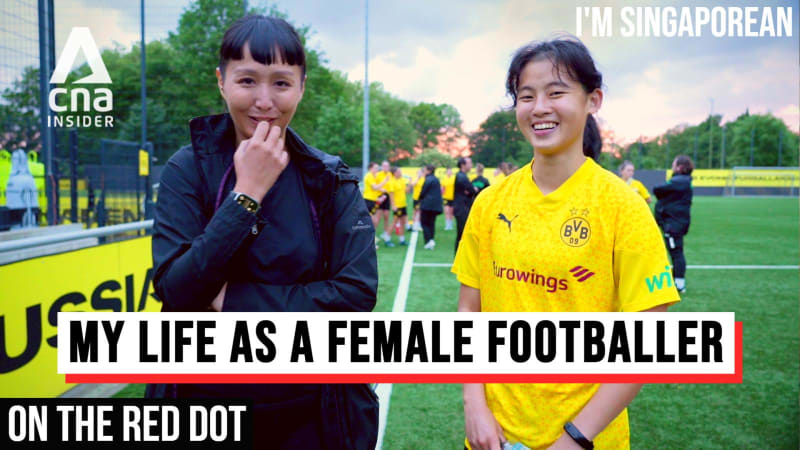 female footballer