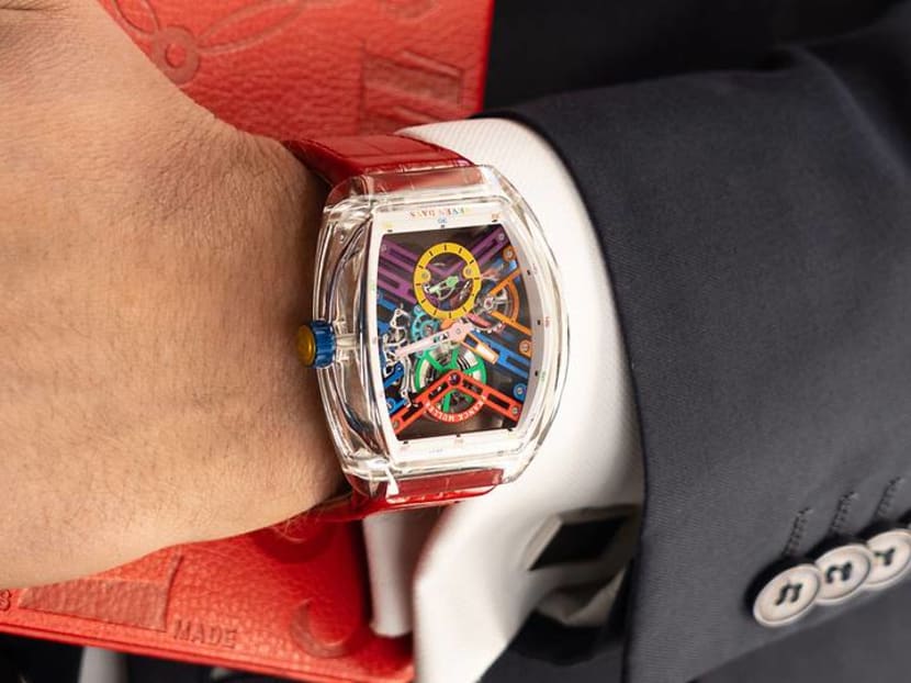 Somewhere over the rainbow, watchmakers want to add colour to your life