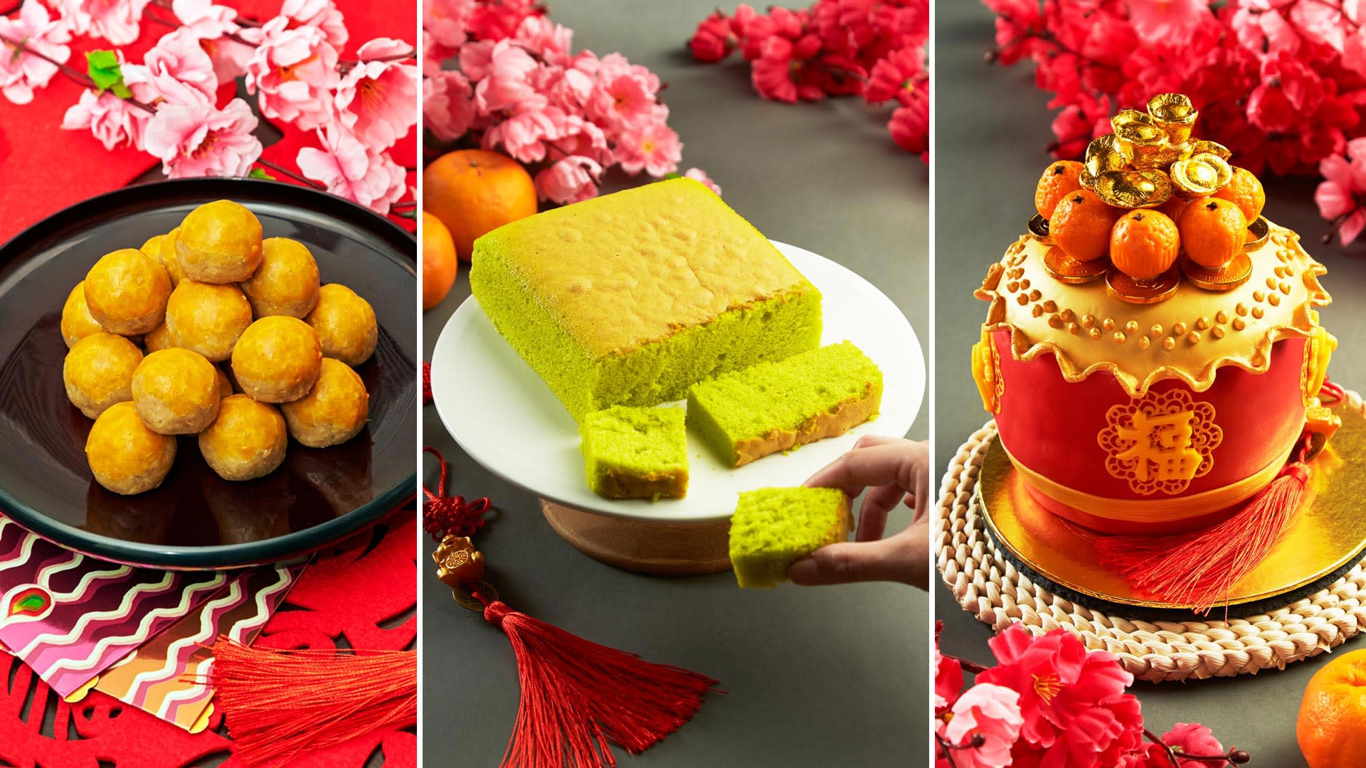 Shiok Pandan Cake & Sugee Cookies, Plus 7 Other Sweet Treats For Chinese New Year Shiok Pandan Cake & Sugee Cookies, Plus 7 Other Sweet Treats For Chinese New Year