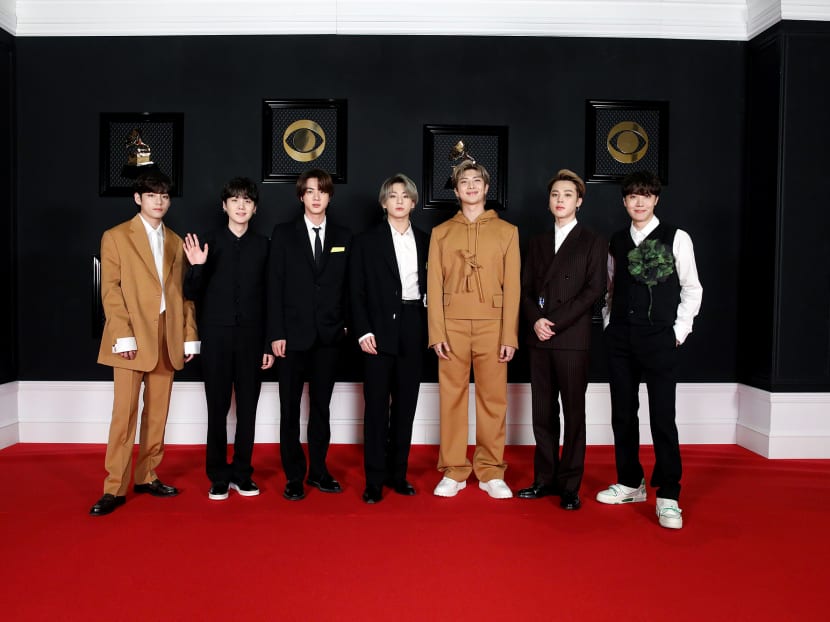 Want a piece of BTS’ Dynamite wardrobe? The band’s Grammys suits are up for auction