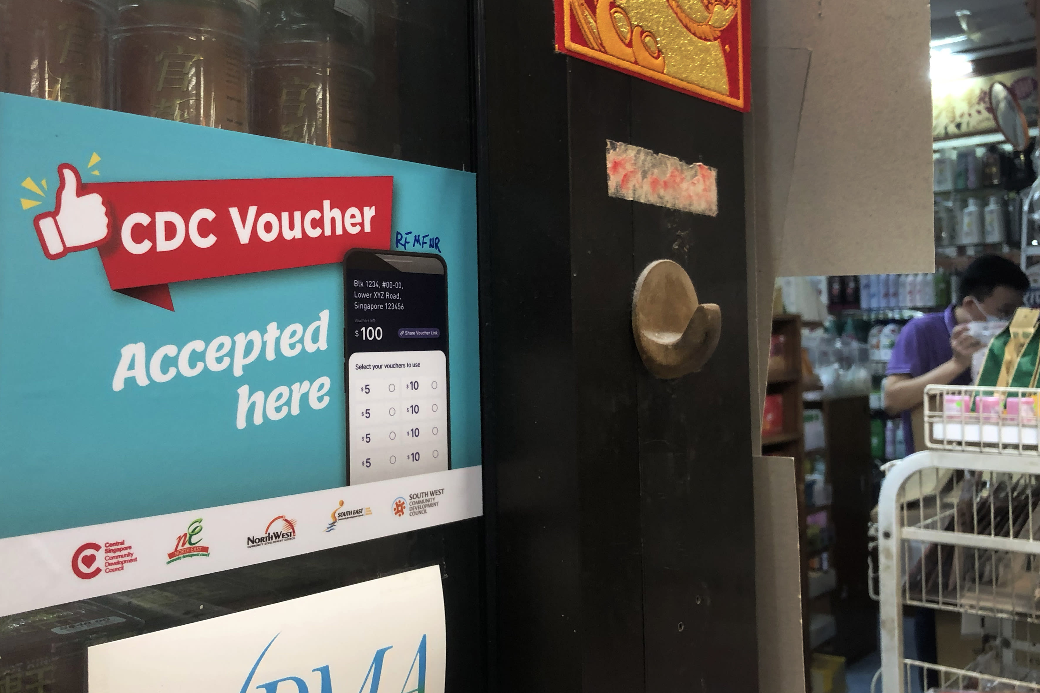 New website lists participating hawkers, merchants where households can redeem CDC vouchers