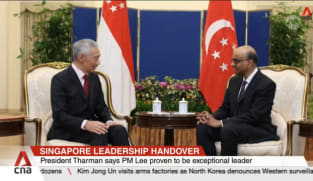 President Tharman accepts PM Lee's resignation, endorses DPM Wong as new PM