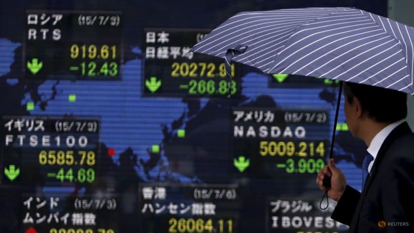 Valuations of Asian stocks slip to a 16-month low Valuations of Asian stocks slip to a 16-month low