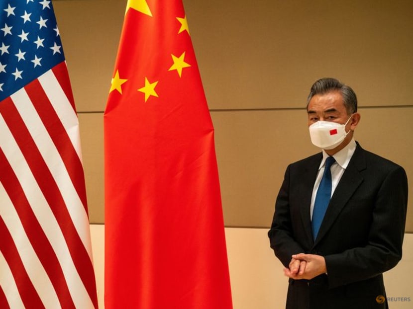Chinese State Counsellor and Foreign Minister Wang Yi looks on prior to a meeting with U.S. Secretary of State Antony Blinken during the 77TH United Nations General Assembly in Manhattan, New York City, U.S., September 23, 2022. REUTERS/David 'Dee' Delgado/Pool Chinese State Counsellor and Foreign Minister Wang Yi looks on prior to a meeting with U.S. Secretary of State Antony Blinken during the 77TH United Nations General Assembly in Manhattan, New York City, U.S., September 23, 2022. REUTERS/David 'Dee' Delgado/Pool