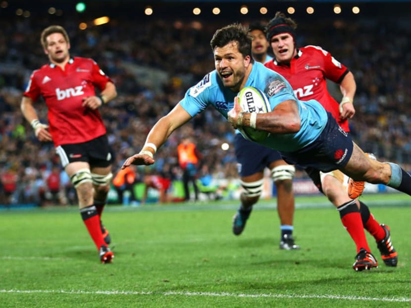 The Super Rugby Grand Final match between the Waratahs and the Crusaders in Sydney in August. Super Rugby is the latest world-class sporting event scheduled to come to  Singapore. Photo: Getty Images