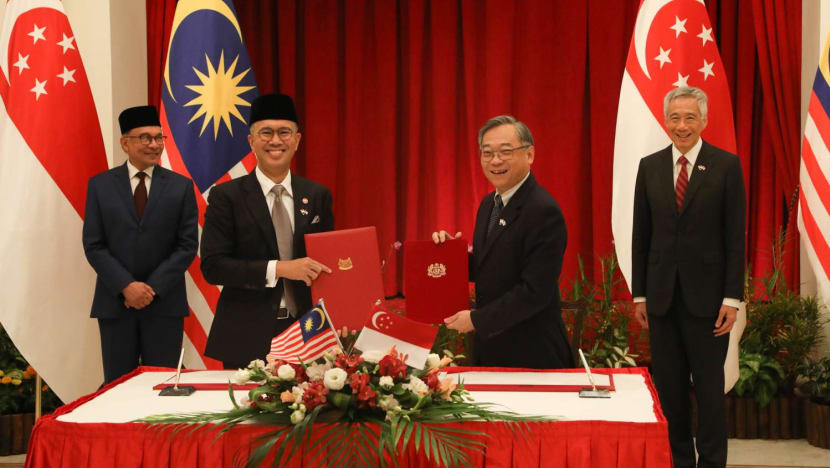 Digital, green economy cooperation among agreements signed during Malaysia PM Anwar's visit to Singapore