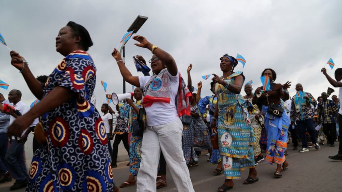 Ribuan jemaat gereja di Kongo bergabung dalam unjuk rasa nasional menentang kekerasan di wilayah timur