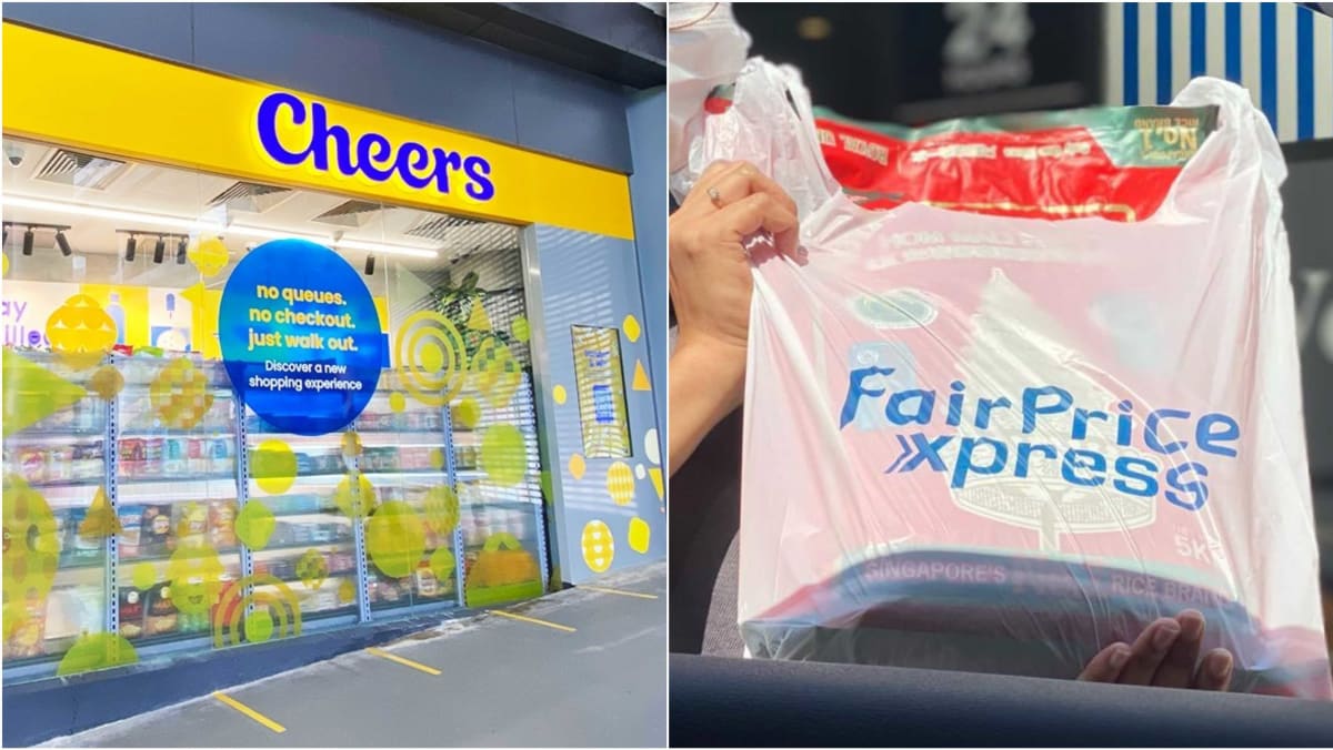 Semua toko Cheers dan FairPrice Xpress akan mengenakan biaya untuk kantong plastik mulai tahun 2022