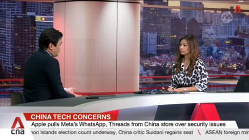 Apple pulls Meta's WhatsApp, Threads from China store over security issues