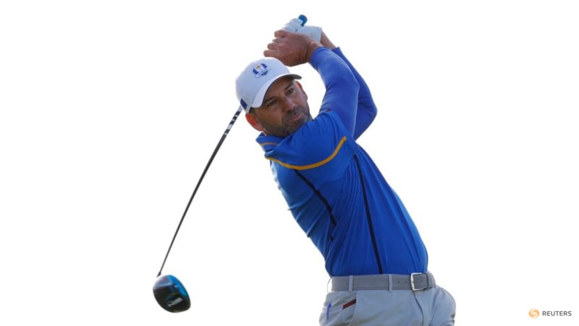 Golf - Garcia equals Faldo's record for Ryder Cup match wins Golf - Garcia equals Faldo's record for Ryder Cup match wins