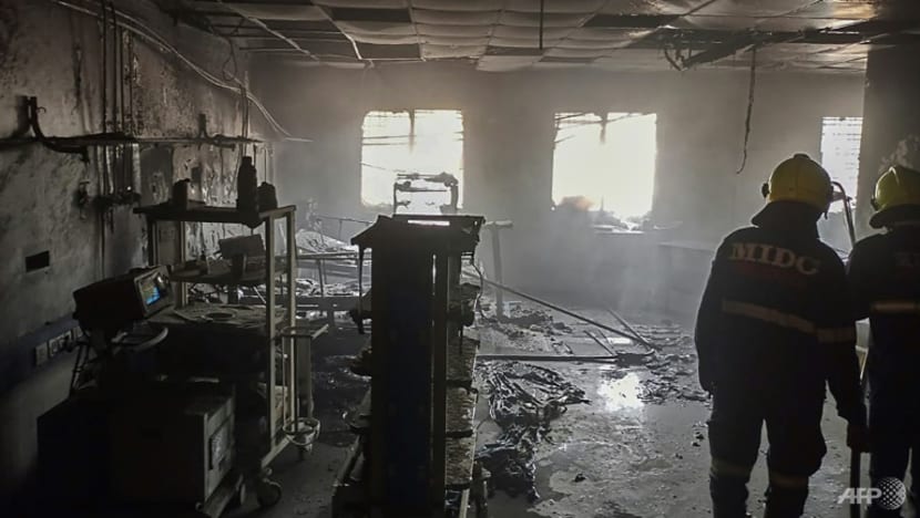 Fire at COVID-19 hospital in India kills at least 11 Fire at COVID-19 hospital in India kills at least 11