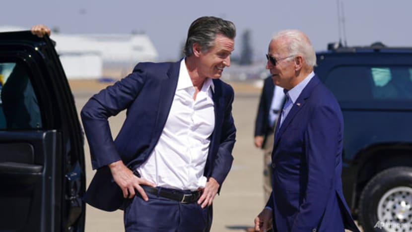 Biden makes push for California's Newsom as recall nears end