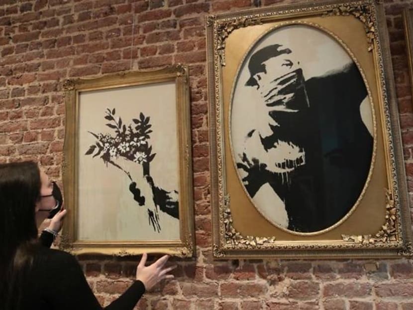 Exhibition spanning 15 years of Banksy opens in Brussels Exhibition spanning 15 years of Banksy opens in Brussels