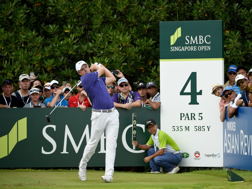 United States golfer Jordan Spieth was the headline act in the 2015 edition of the SMBC Singapore Open. PHOTO: SMBC Singapore Open