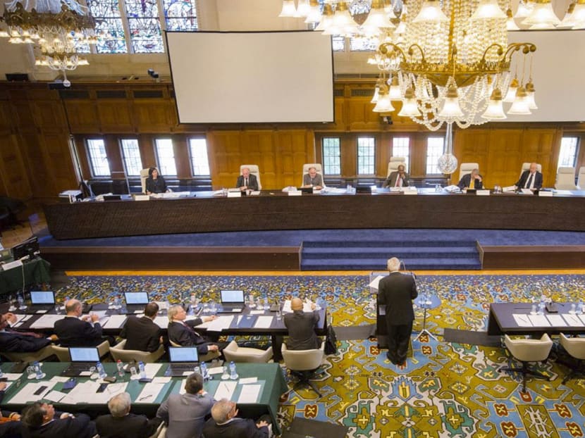 The Permanent Court of Arbitration at The Hague on July 12.