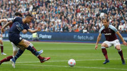 Man City setakat seri 2-2 dengan West Ham; Riyad Mahrez gagal sempurnakan tendangan penalti