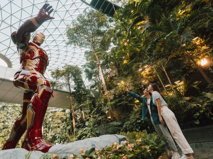 Photo: Jewel Changi Airport Devt. Photo: Jewel Changi Airport Devt.