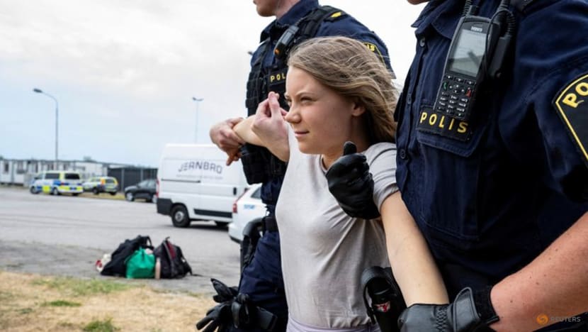 Greta Thunberg says France targeting climate activists