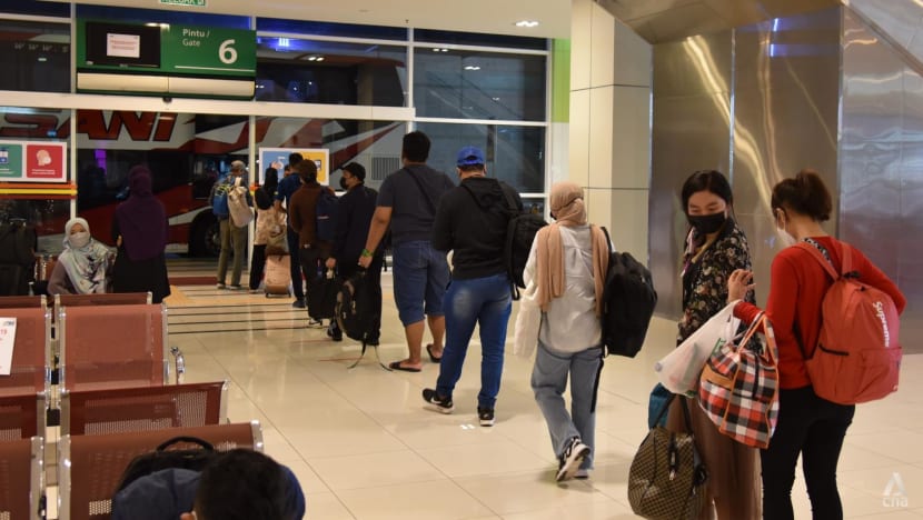 'Even if it's for just one day': Some Malaysians return home to meet family on first day of interstate travel 'Even if it's for just one day': Some Malaysians return home to meet family on first day of interstate travel