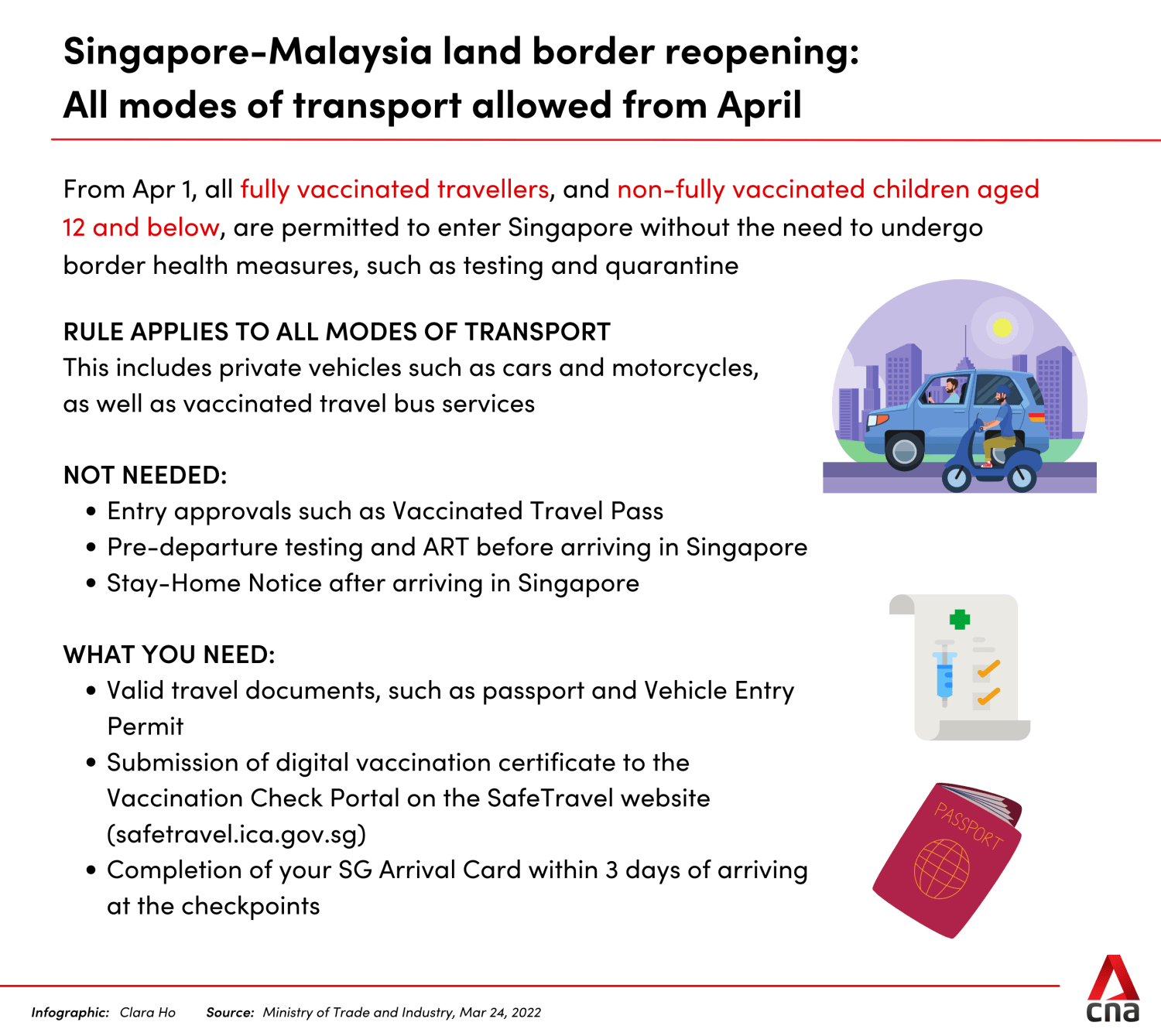 singapore travel to malaysia requirements