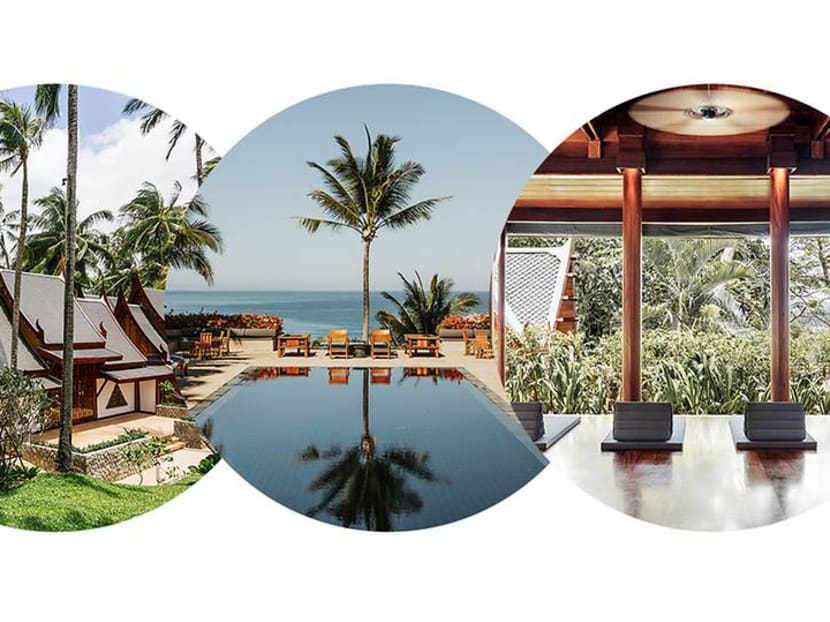 Blue waters, white sand and therapeutic pilates at a luxury wellness retreat Blue waters, white sand and therapeutic pilates at a luxury wellness retreat