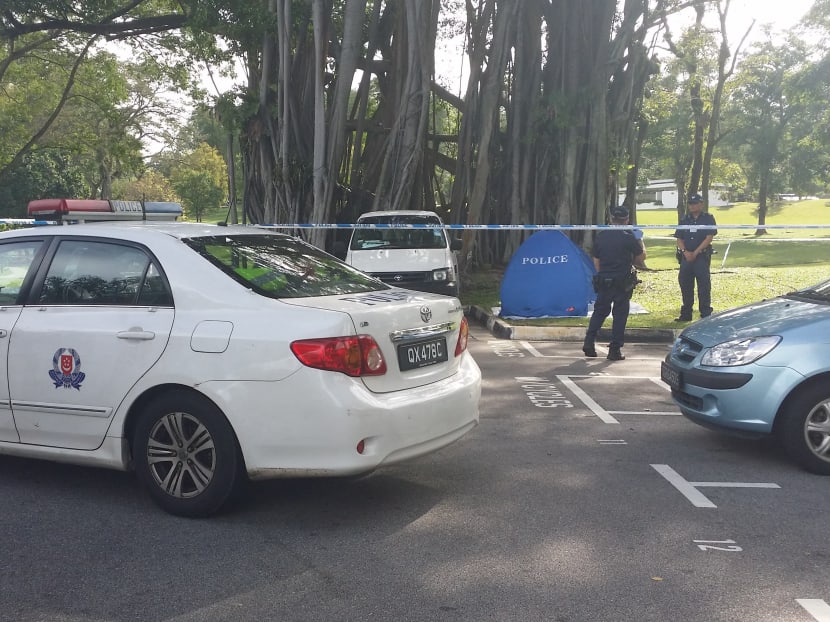 Body found in rear seat of van at Sembawang Park