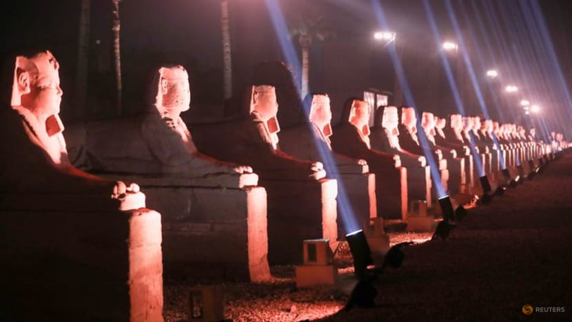 Egypt revives ancient road connecting Luxor and Karnak