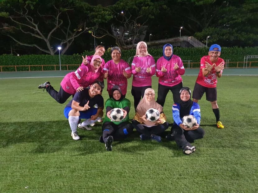 Mum of former women's national player takes on 'walking football': 'I've been active all my life'