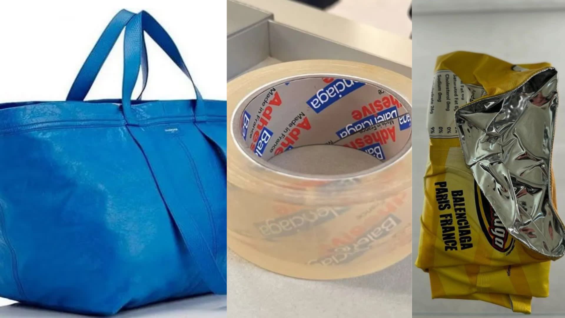 Potato Chip Bag Wallet Scotch Tape Bracelet Balenciaga s Most Ridiculous Accessories 8days