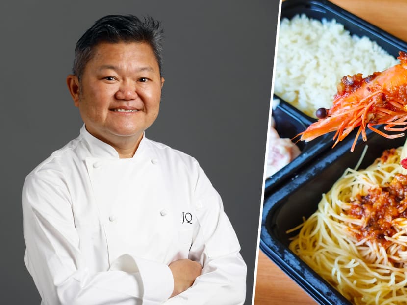 Chef Justin Quek’s $4.90 Sambal Prawn Pasta & Fish Curry Taste Test: Nice Or Not? Chef Justin Quek’s $4.90 Sambal Prawn Pasta & Fish Curry Taste Test: Nice Or Not?