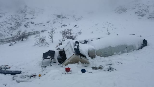 中国西藏林芝市雪崩 造成至少八人死亡