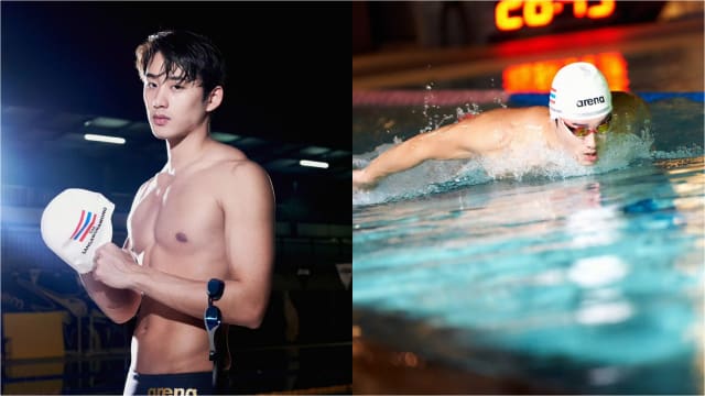 泰国男星是游泳国手　参与亚运会引大批粉丝支持