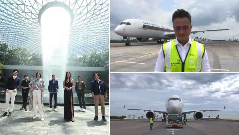 Star Awards 2021 EP Viewed Different Singapore Airlines Aircraft Before Landing On The Perfect One For Red Carpet Segment