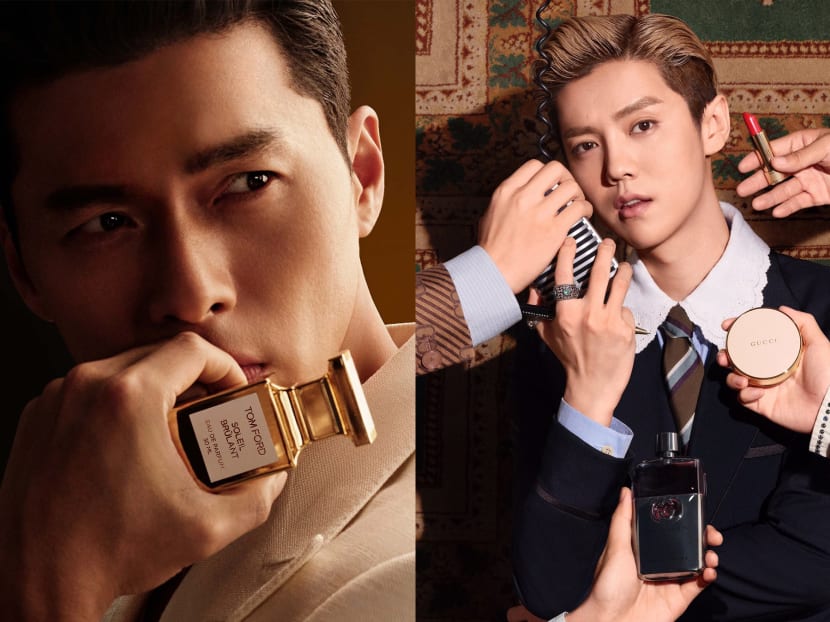 Why male celebs like Hyun Bin and Lu Han are becoming the face of beauty products